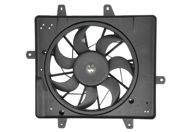 GMV ventilator radiator Chrysler Pt Cruiser 2000-2010, 1.6, 2.4, 2.0, Diam.: 420 mm, Putere (W): 170 W, mufa: 2 pini, OE 5017407AA, SRLine
