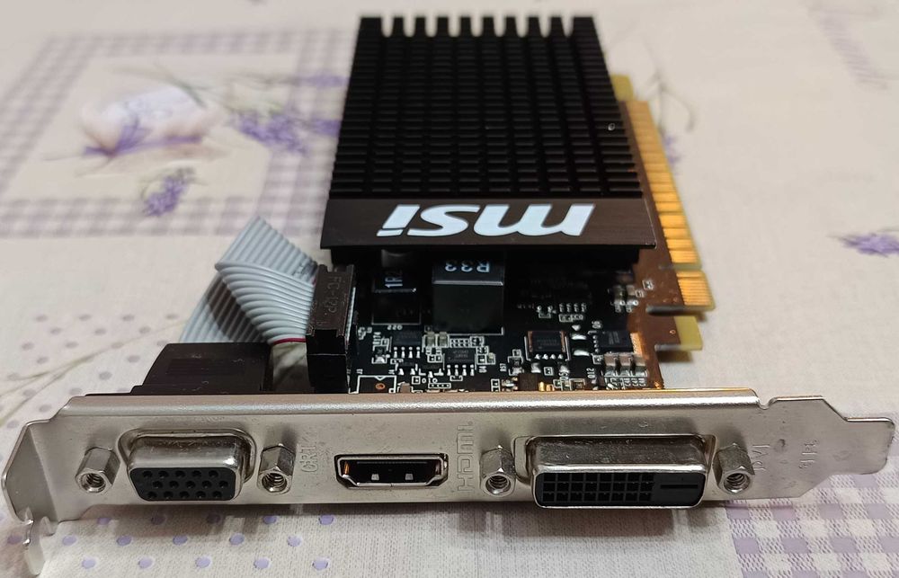 Placa video MSI Nvidia GT 710 DDR3 ca Noua