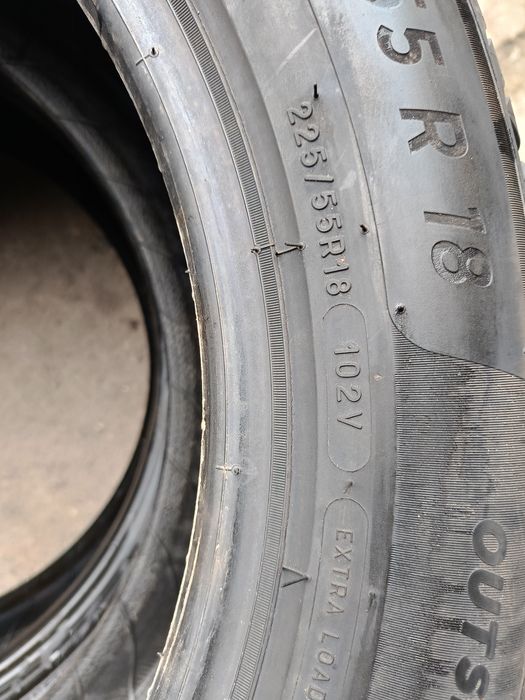 Като нови летни-2024г./40с. -18цола-225/55-1бр.-190лв."MICHELIN "
