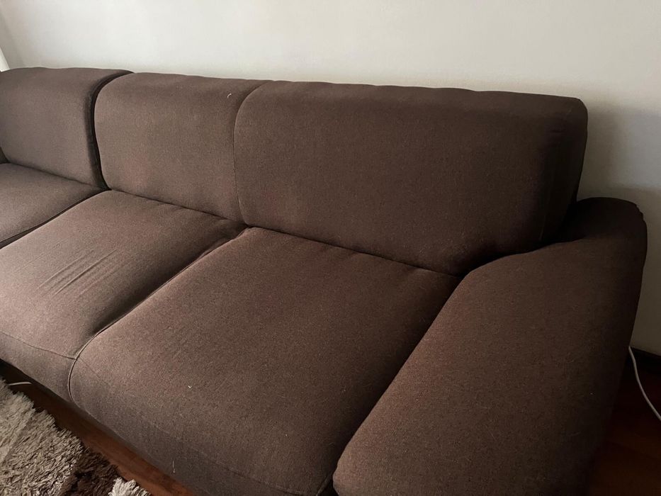 Coltar extensibil, maro, catifea