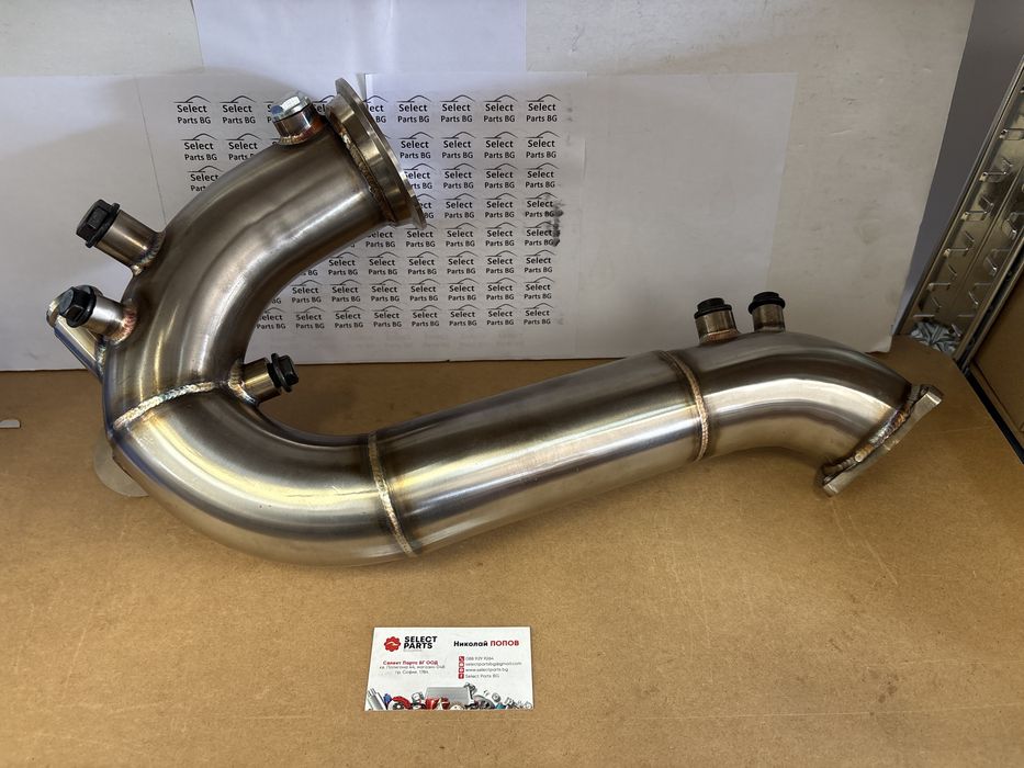 Downpipe Даунпайп Audi A6 4G 14-17г 3.0TDI dp1004