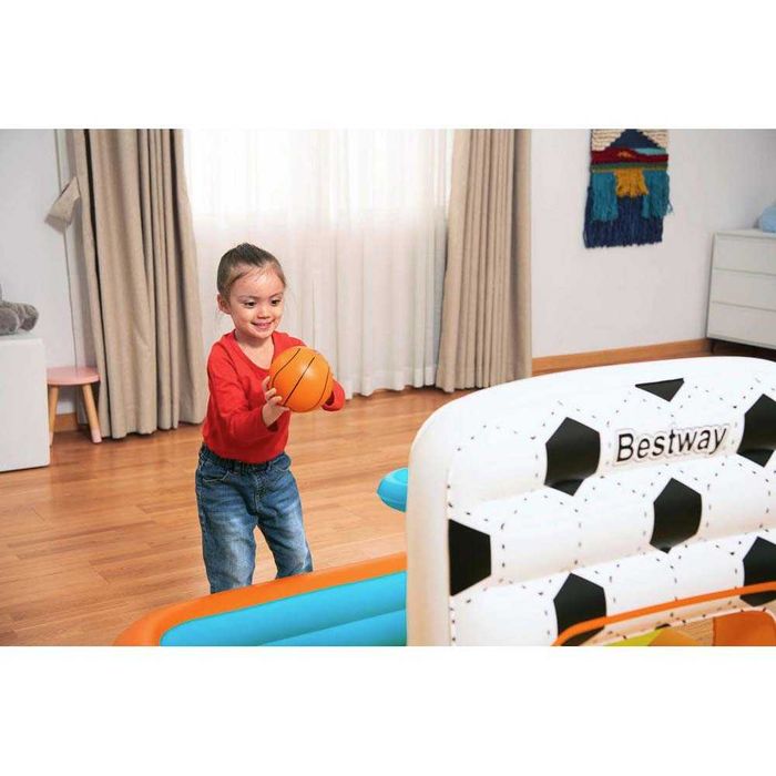 Надуваем Басейн - площадка за игра - футбол, баскетбол.