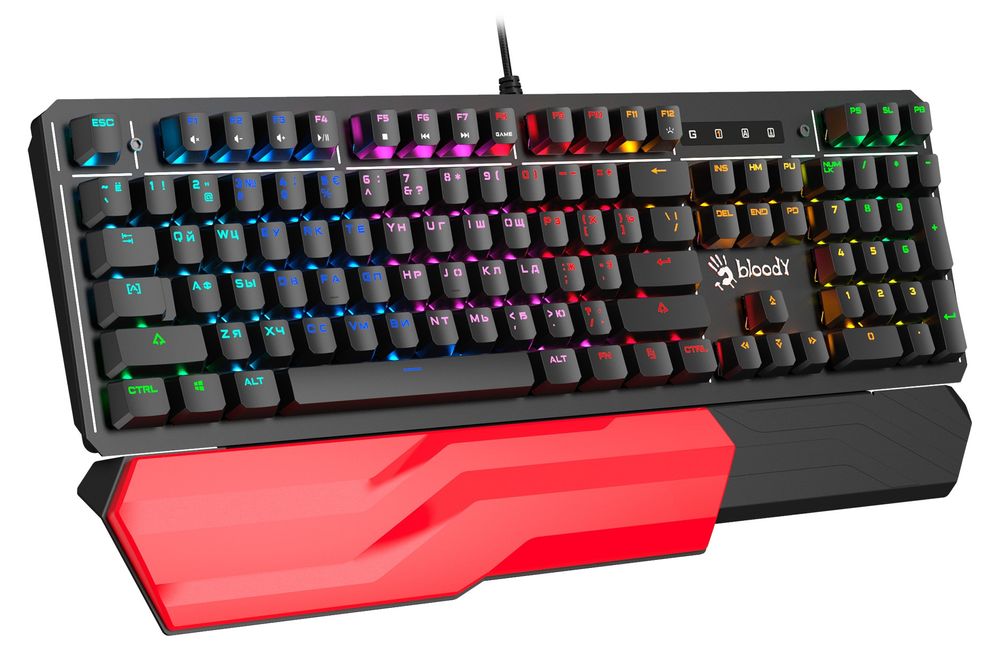 Bloody B975 СКИДКА Механическая Клавиатура Русская Раскладка