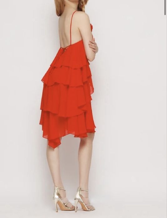 Rochie cu volane Mizar