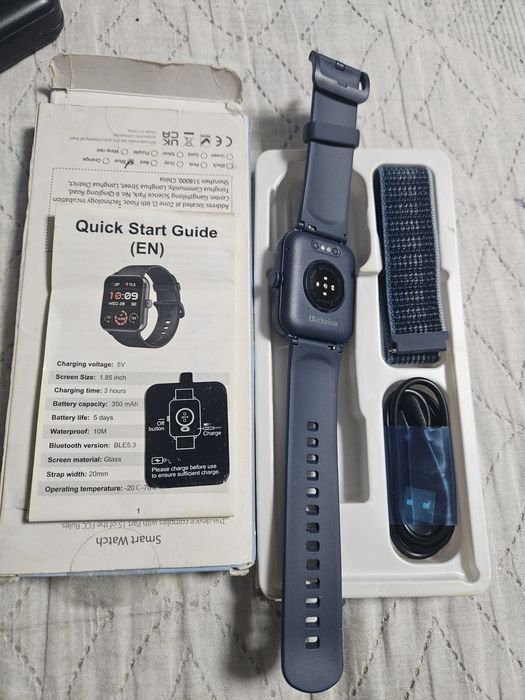 Смарт часовник BLACKVIEW R50 44.46 MM, ПУЛСОМЕР, SPO2