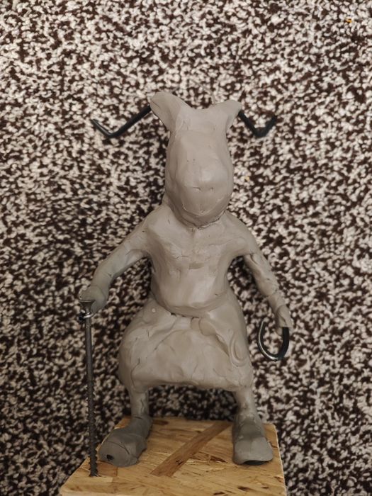 Кружок скульптуры.