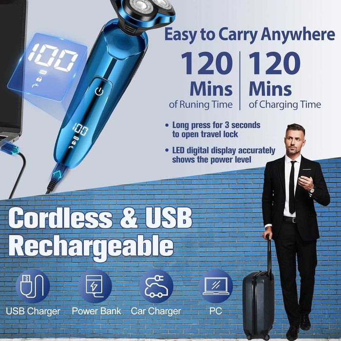 Електрическа самобръсначка за мъже