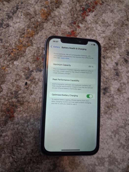 V/sch iphone 11 baterie 89  in buzau