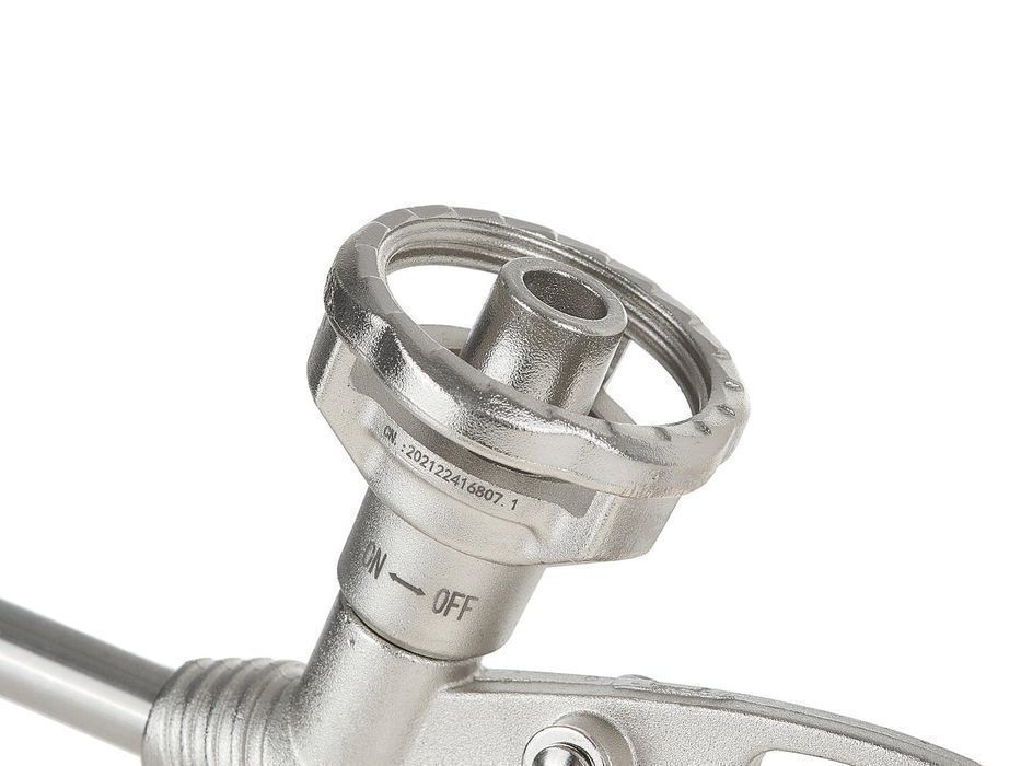 Pistol metalic profesional pentru spuma poliuretanica tvardy