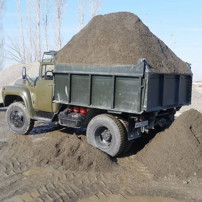 Tuproq,shebyonka, qizil qum, щебень,zil xizmati