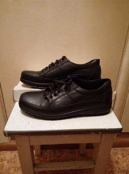 Сапоги зимние кожаные