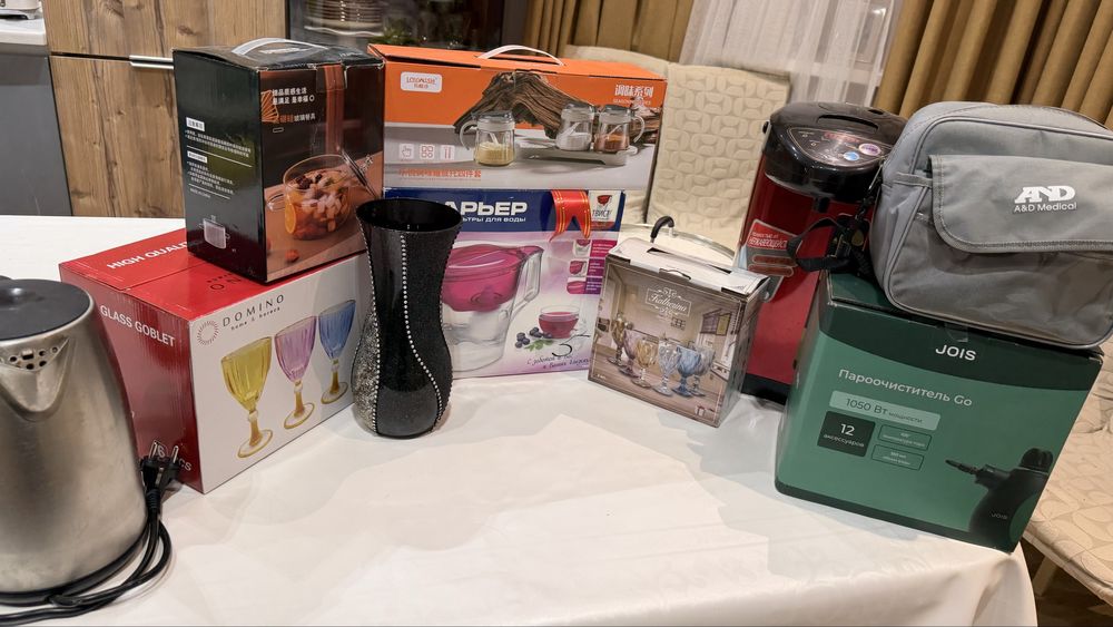 ВСЕ‼️Посуда, пароочиститель, нибулайзер б/у