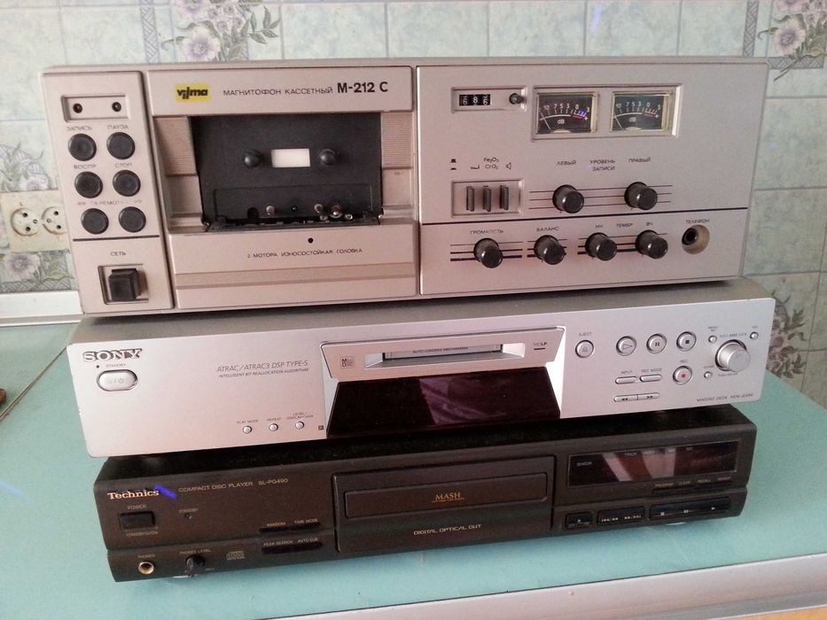 продам Вильма-212с, Tehnics pg-490, Sony je-480 все отлично работает.