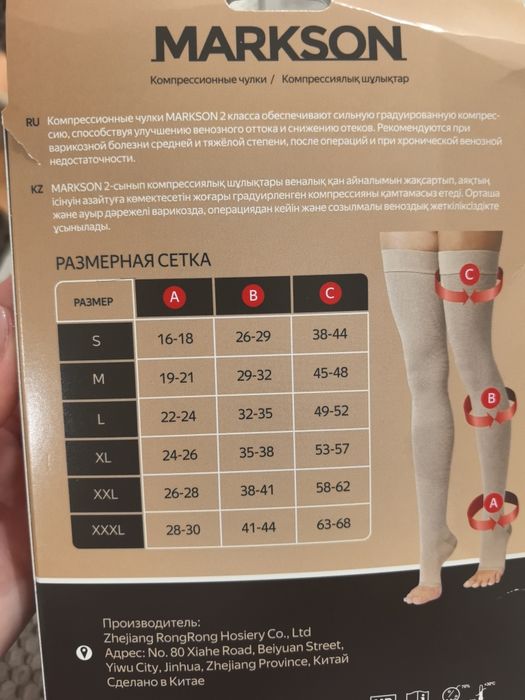 Компрессионные чулки