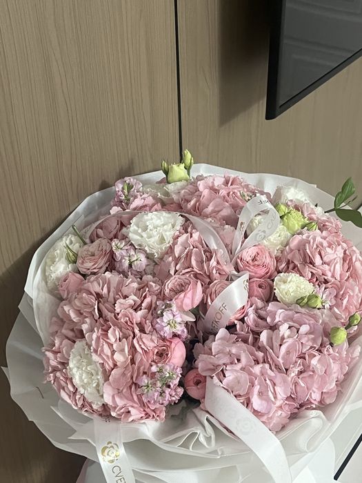 Цветы шымкент гүл гортензия