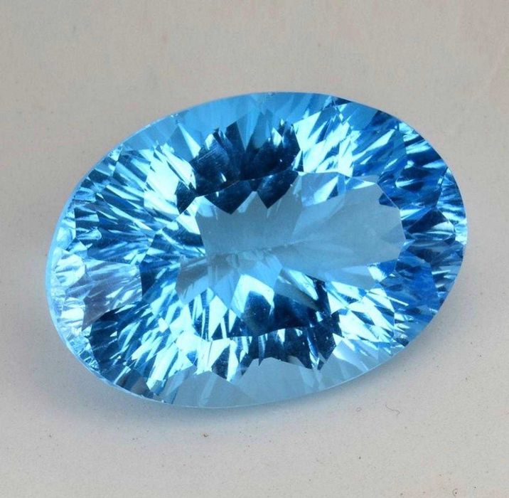 Topaz albastru natural Swiss Blue 41.19 ct