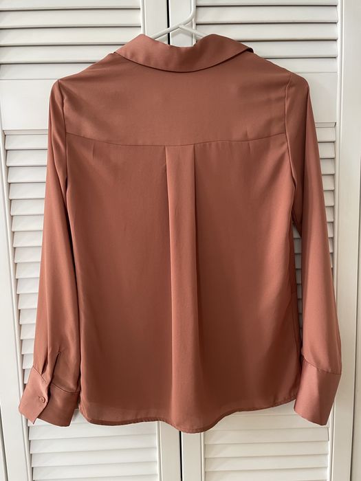 Camasa Mango culoare cupru, XS