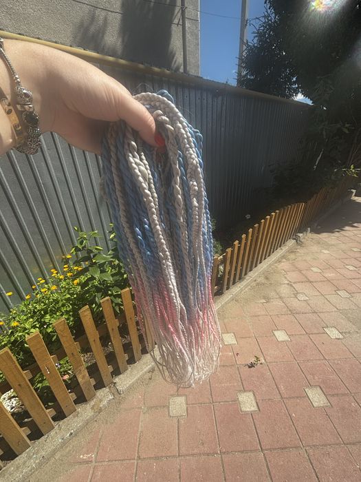 Афрокосы! Заплетали по 1 разу!