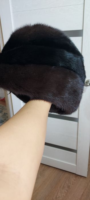 Береты норковые зима