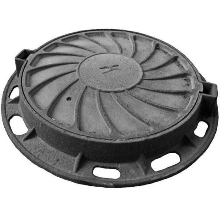 Люк тротуарный с запорным устройством