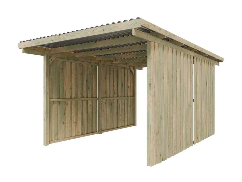 Structura carport 5x3m