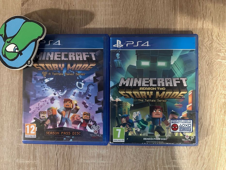 Minecraft: Story Mode - Season One + Minecraft: Story Mode - Season Two PlayStation 4 PS4 PlayStation 5