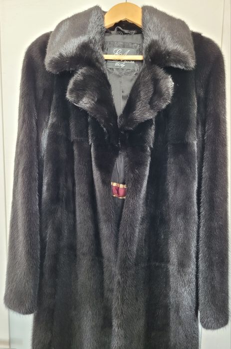 Норковая шуба Black Glama