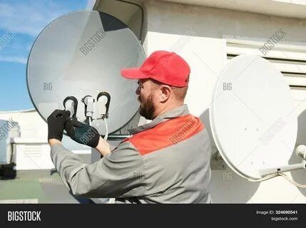 Установка спутниковое ТВ антенны