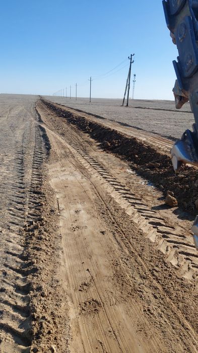 Траншейкопатель  грунторез бара
