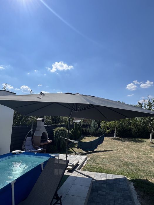 Umbrela de gradina  garden way  4x3 m
