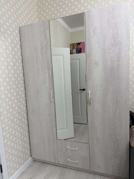 Шкаф для одежды с зеркалом