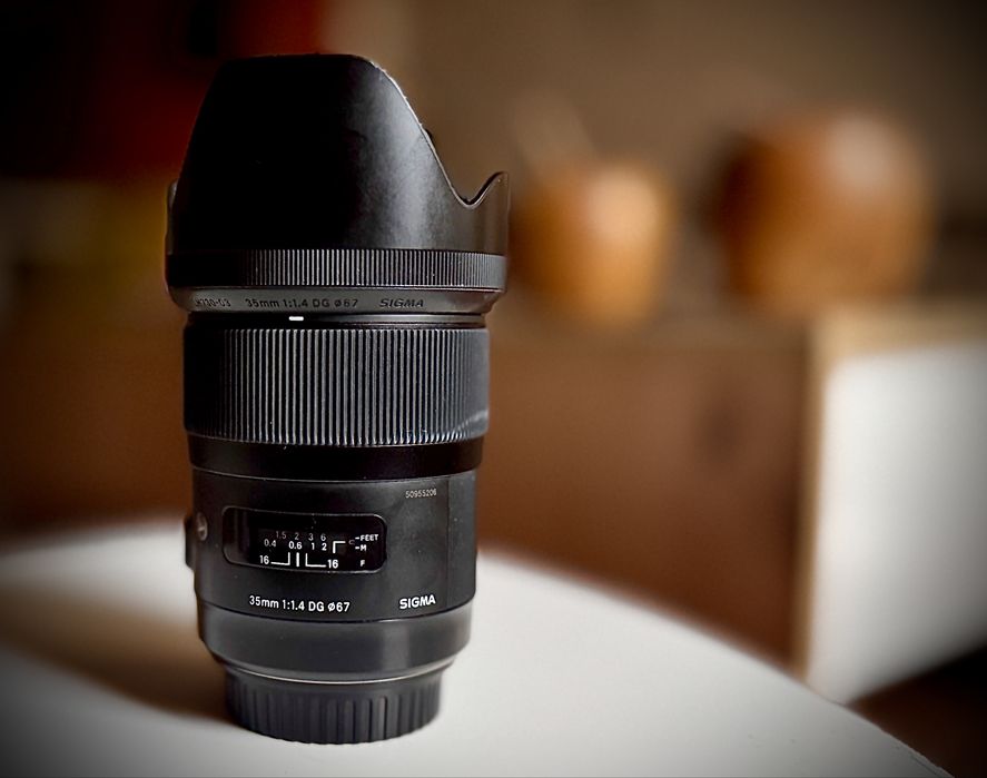 Обективи Canon 16-35 f2.8 L ii Canon 70-200 F4 Sigma 35mm f/1.4 DG HSM ART - Canon EF Fit