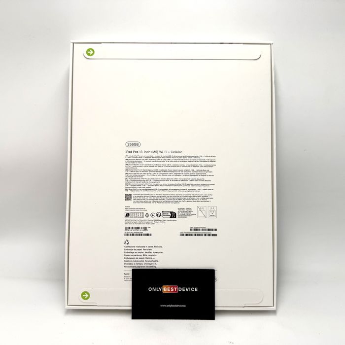 Apple iPad Pro 13-inch M5 Wi-Fi + Cellular 256GB Space Black