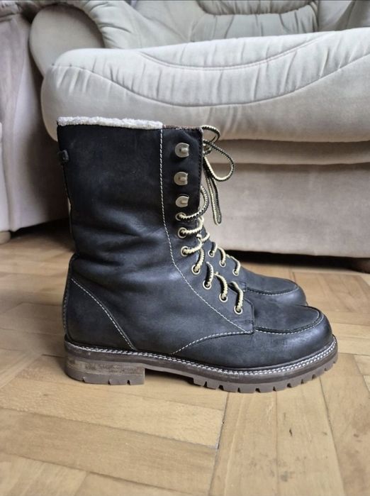 Cizme de iarna, Marc O'Polo, Piele naturală groasă - 40 (26 cm)