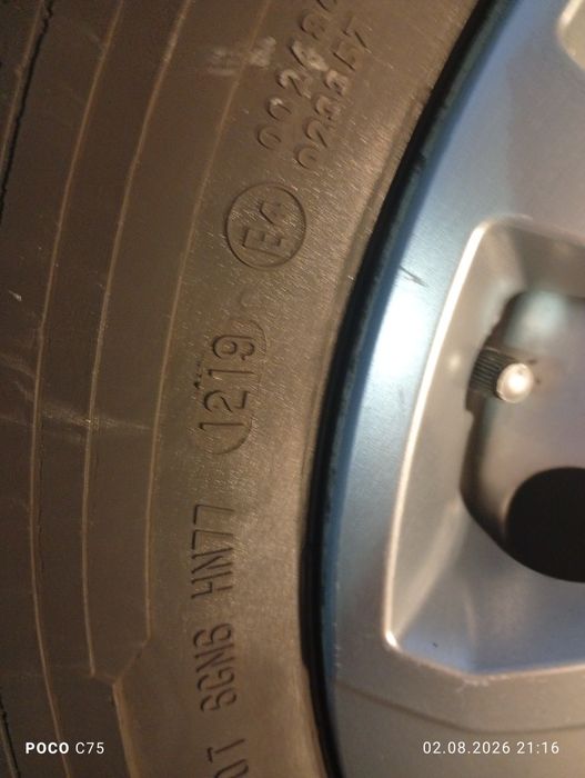 Set 4 anvelope vara 195/75 R16c DOT 2019 Continental  Vanco 100 profil  5  mm