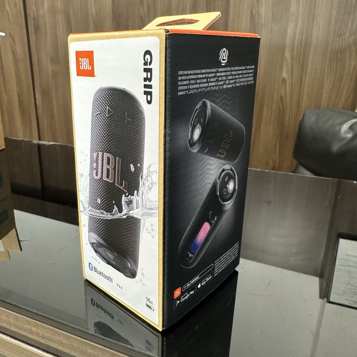 Тонколона JBL Grip, 16W RMS,Bluetooth, черна, до 14 часа време на работа AI Sound