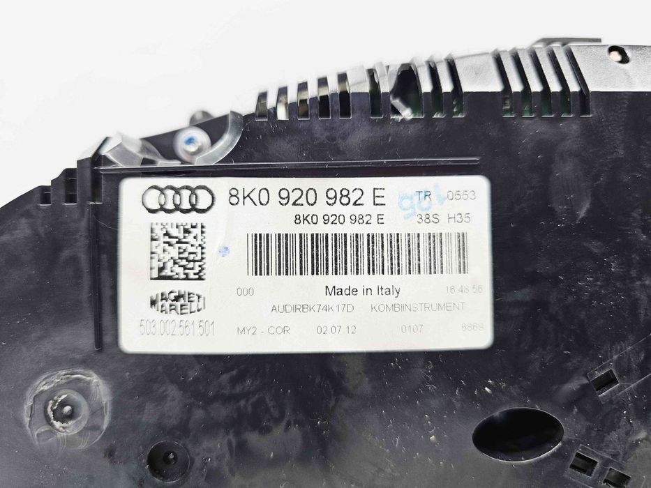 Ceas bord Audi A4 (8K2, B8.5) Facelift [Fabr 2008-2015] 8K0920982E