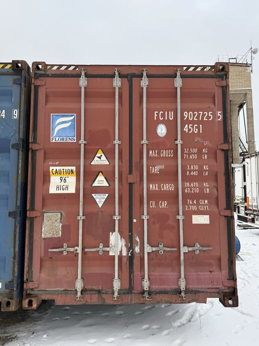 Продам б/у контейнер 40ф морской в Атырау