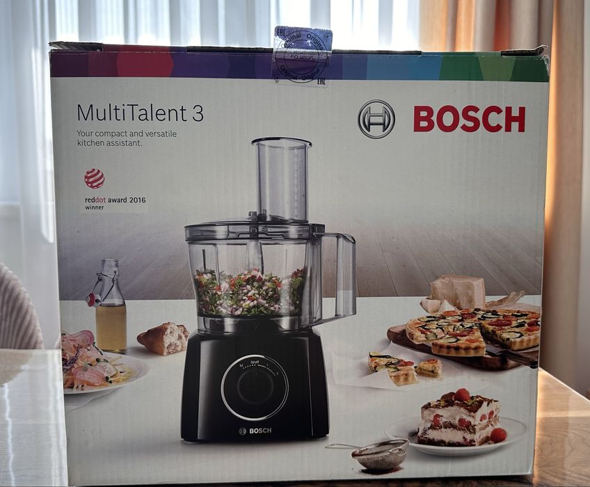 Robot de bucătărie Bosch MultiTalent 3 – nou, nefolosit, complet