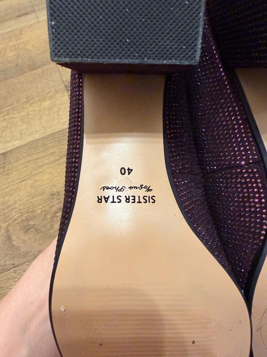 Туфли новые со стразами сваровский