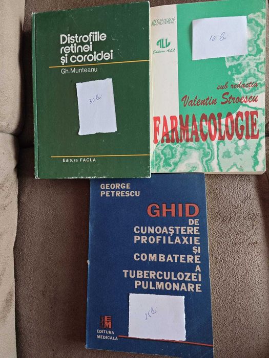 Vand carti- cronobiologie, dermatologie, ghiduri, gastroenterologie si reumatologie-domeniul Medicina