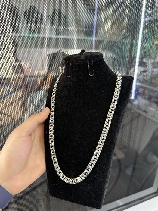 Кумуш Цепочка 925 Проба 59.21 Грамм 55 См