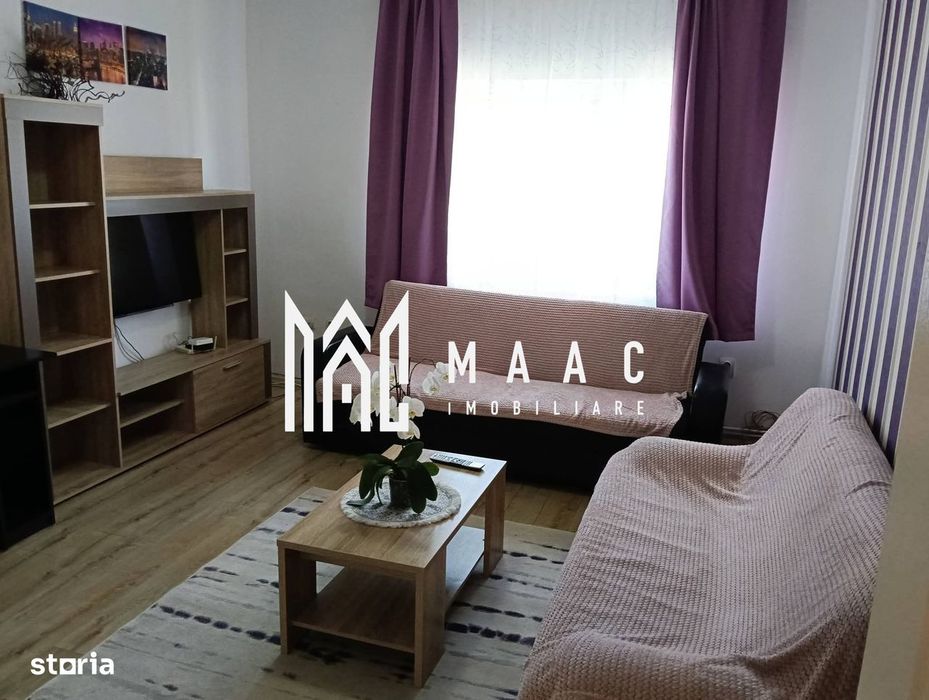 Garsonieră de închiriat | Sibiu, Piața Cluj | 39 mp | parter