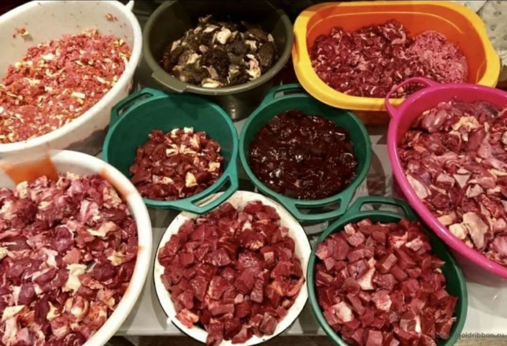 Корм мясо для собак натуралка SheraPlus