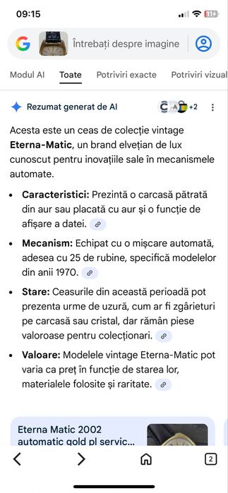 Ceasuri automatice, Lip,Eterna,Alpina,placate cu aur