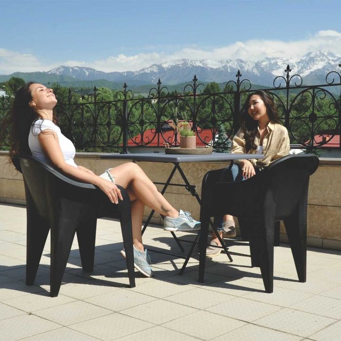 Комплект мебели Стол складной +2 стула URBIO, с завода опт розница