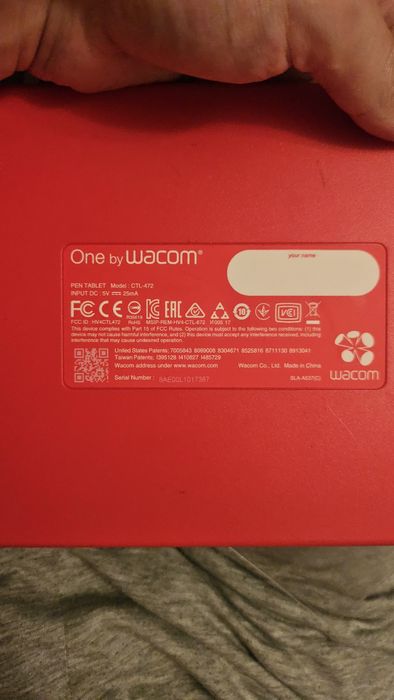 Графический планшет wacom без ручки