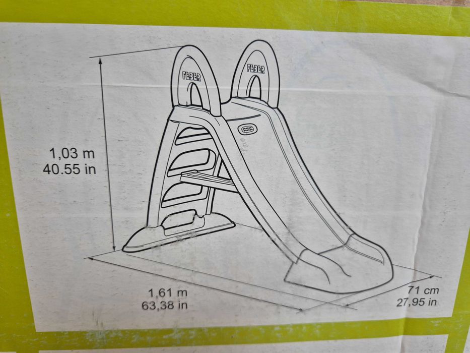 Tobogan Feber Slide MAX  copii 160cm