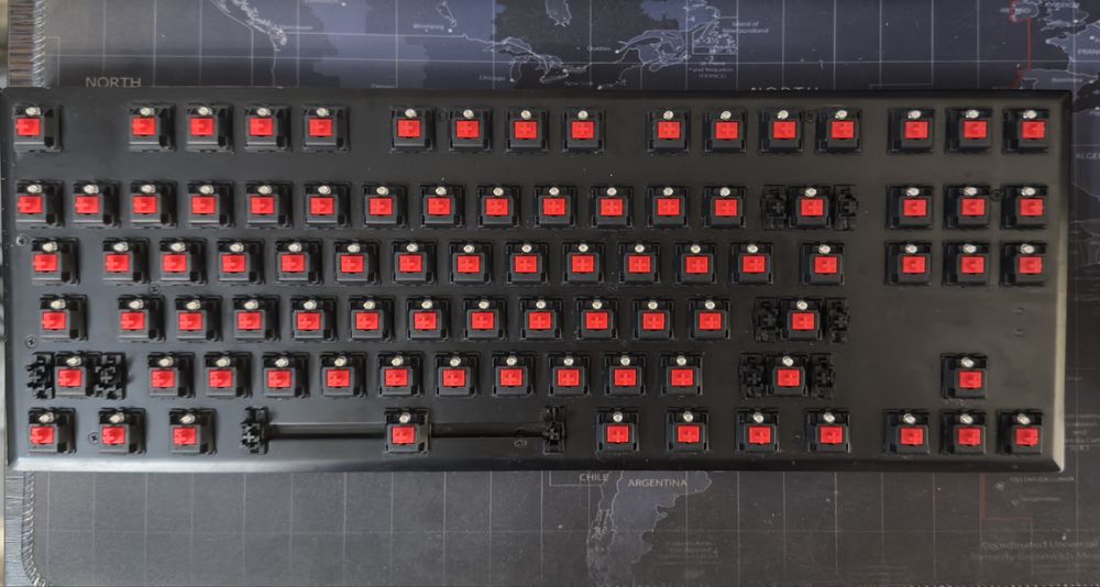Клавиатура hyperx alloy fps pro