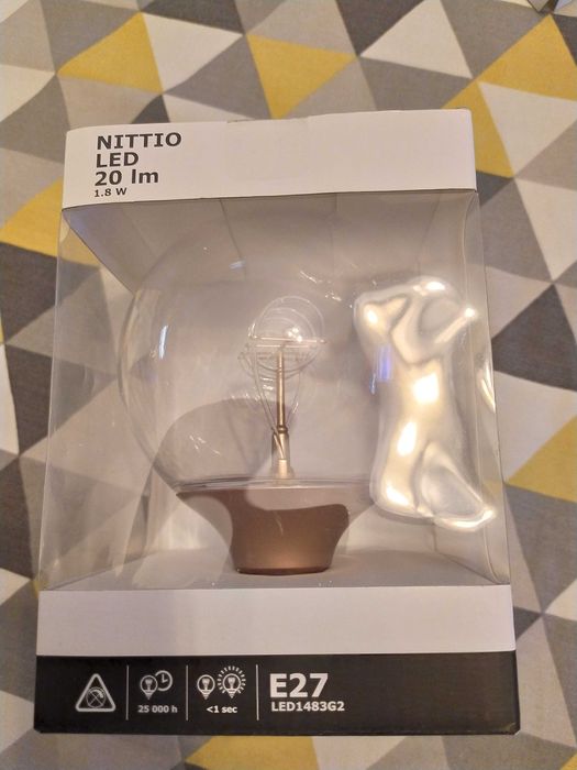 LED Крушка NITTIO от Икеа